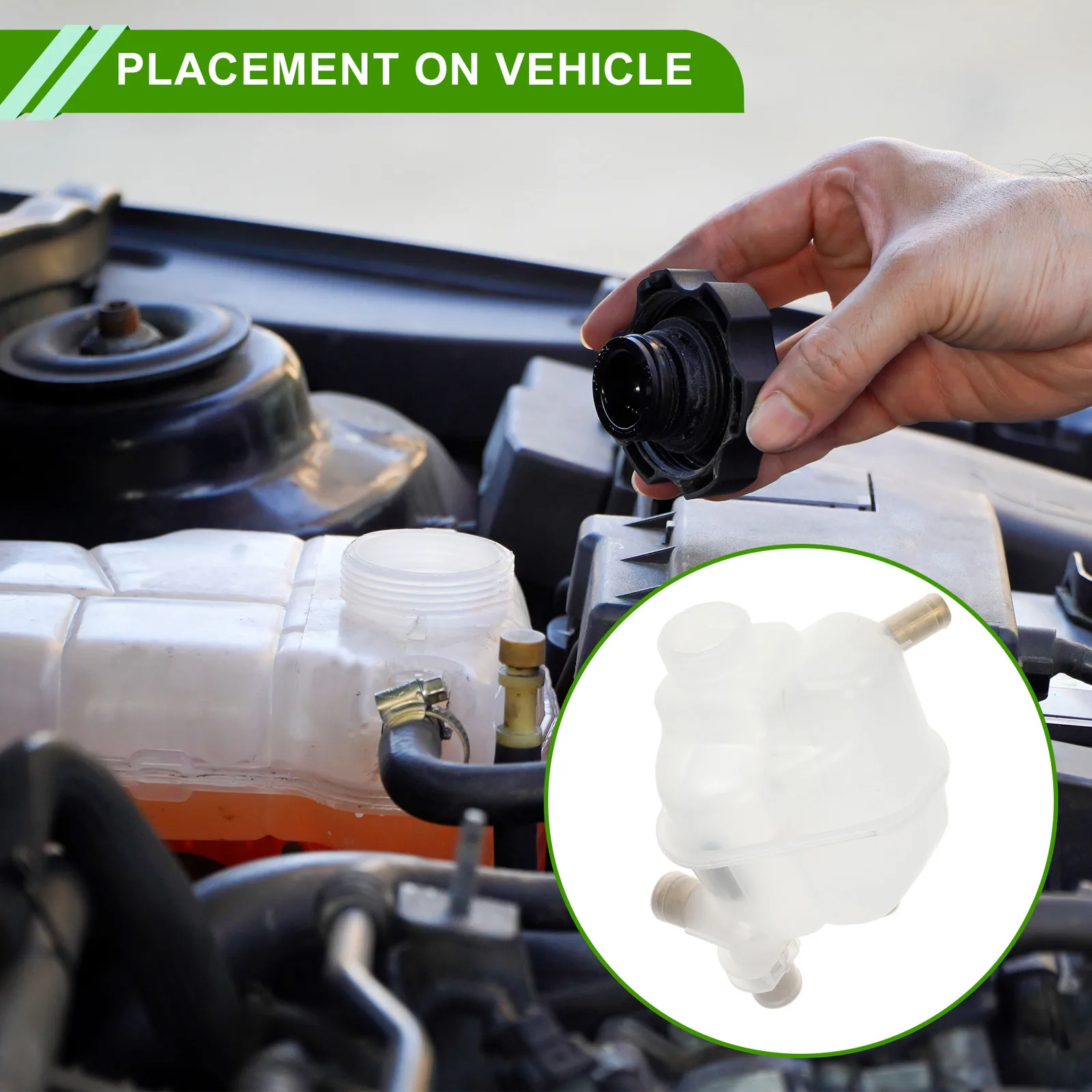 Coolant Expansion Recovery Overflow Tank No.A4505010003 for Smart Fortwo L3 1.0L 4505010003,SK603160