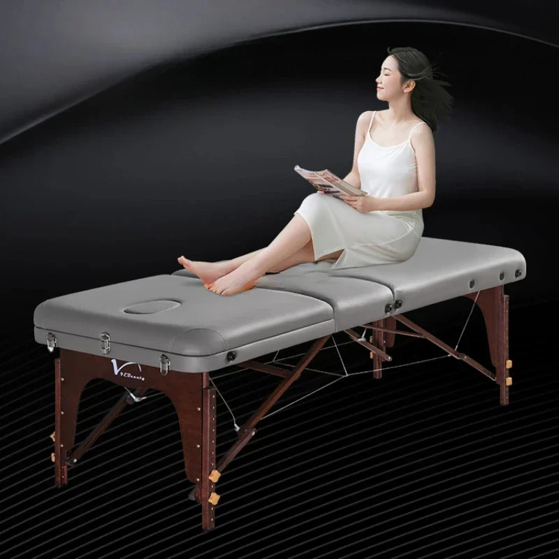 Bathroom Folding Massage Spa Bed Sleep Adjust Speciality Massage Table Knead Comfort Lettino Estetista Salon Furniture RR50MB