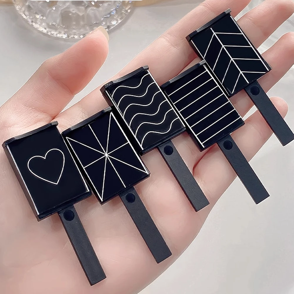 4/5Pcs Mixed Cat Eye Nail Magnet Cat's Eye UV Gel Polish Magnetic Rod Heart Wave Stripe Effect Strong Magnet Board Nail Tools