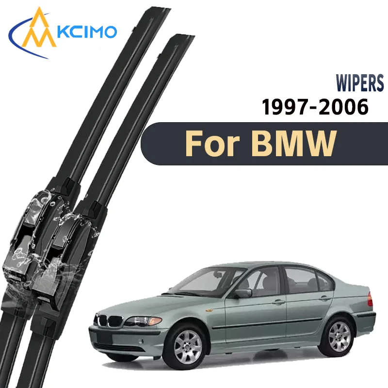 

Windshield Wipers for BMW 3 Series E46 1997-2006 2pcs Quiet Scratch Free Durable Wiper Blade Essential Auto Accessory