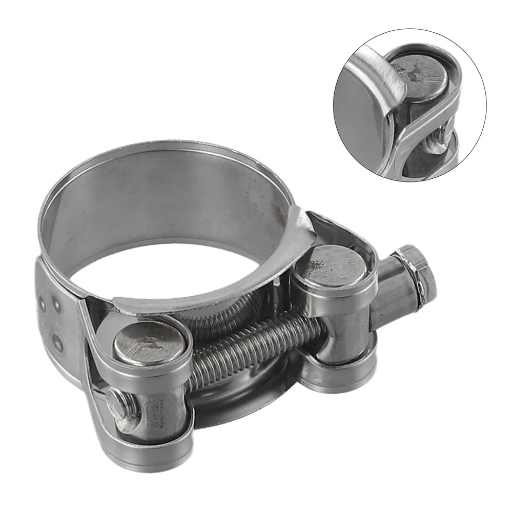 Stainless Steel Hose Clamp 17-43mm Heavy Duty T-Bolt Vent Type Hardware 17-19mm 20-22mm 23-25mm 26-28mm 29-31mm 32-35mm