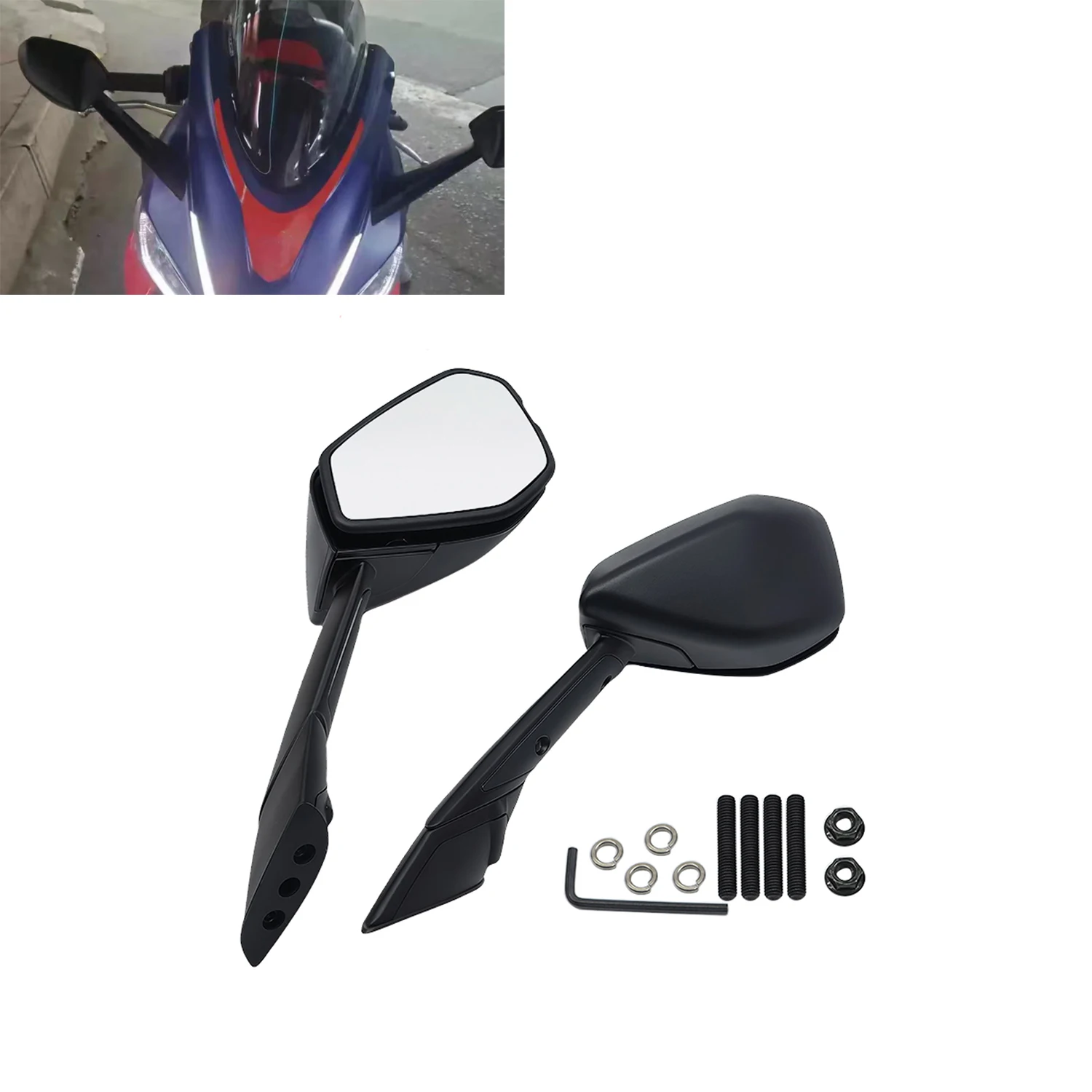 

Боковые зеркала заднего вида для мотоцикла, подходят для Aprilia RS660 2021-2025 RS660 RSV4 2019-2025