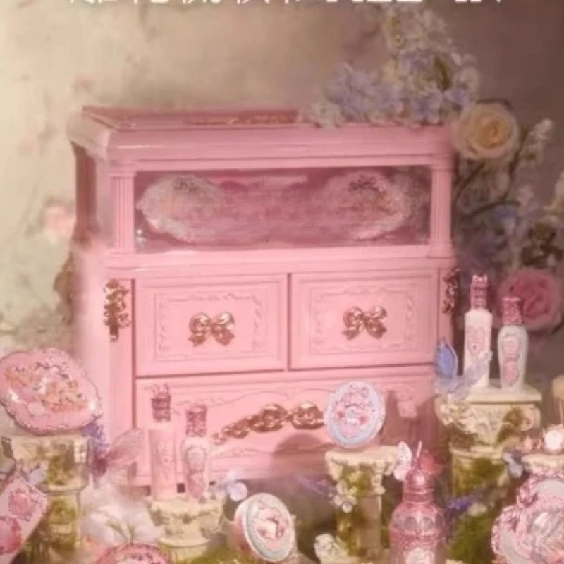 Midsummer Night Storage Box Box Rococo Acrylic Storage Moonlight Mermaid Storage