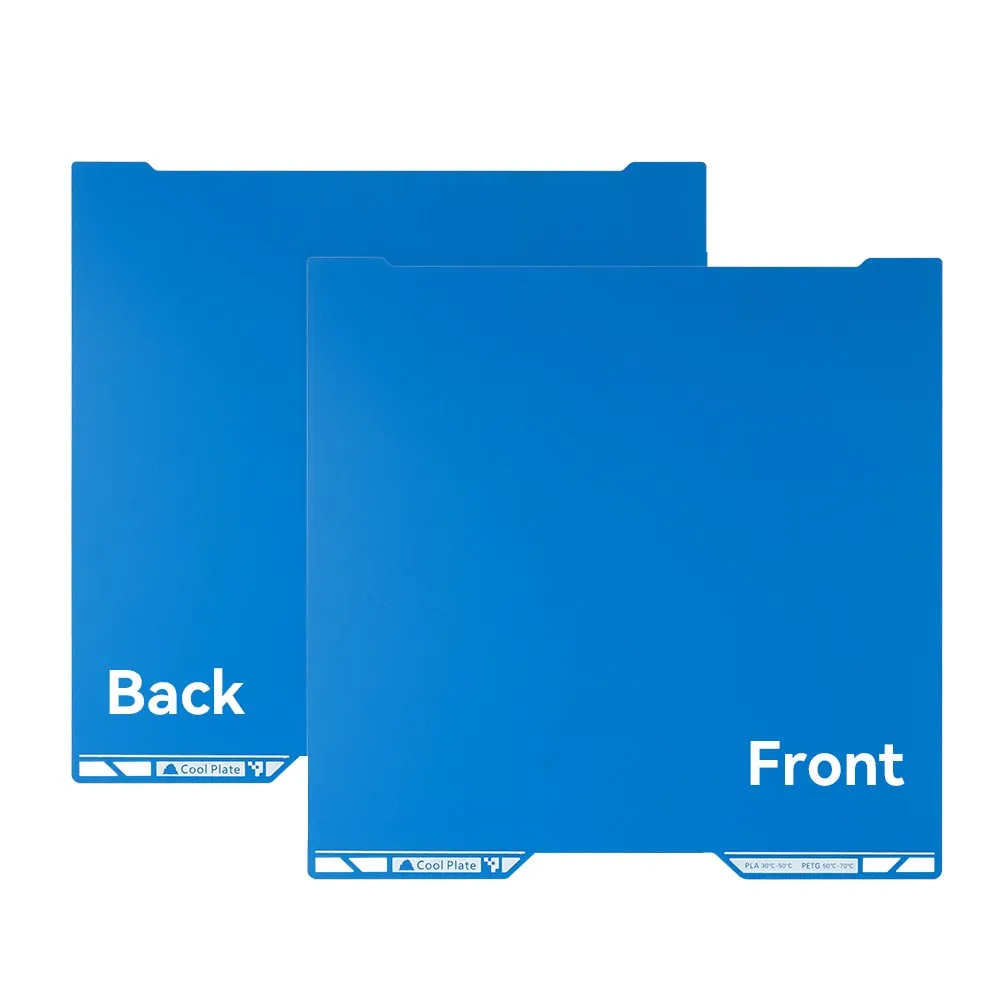 

Cool Plate Build Plate For Bambu Lab H2D H2S Spring Steel Double-Sided Printing Bambulab Heat Bed 355x346mm 3D Printer Parts