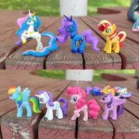 My Little Pony Princess Celestia Princess Luna Starlight Glimmer Sunburst Sunset S HimmerAction Figure Decoration Model Toys