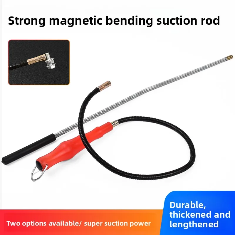 

Strong magnetic pick-up rod, collector, screw suction rod, flexible magnetic rod, universal for motorcycle repair tools.