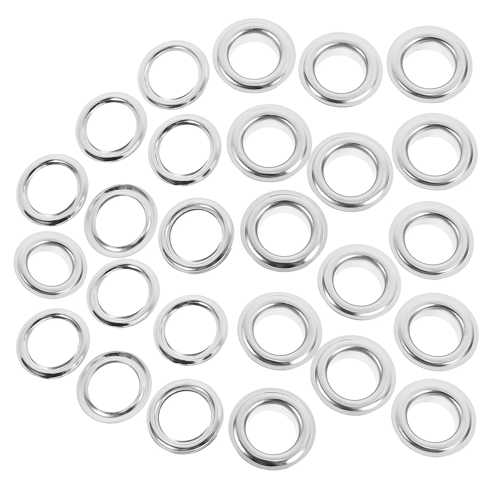

200Pcs Hollow Rivet Grommet Eyelets Alloy Durable for Shoes Tents Fabrics Outdoor Home Grommet Kit Stainless Steel Grommets