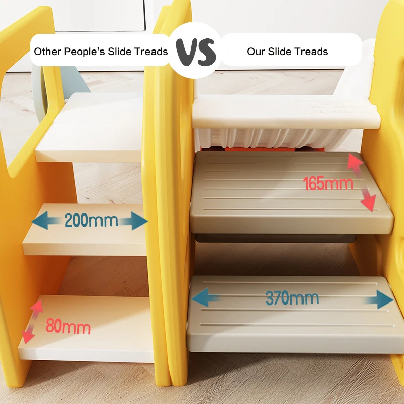 Hot Selling Baby Indoor Small Plastic Slide Children Stepping Stool Hand Washing Step Mat Multi-functional Slide for 0-4 Years