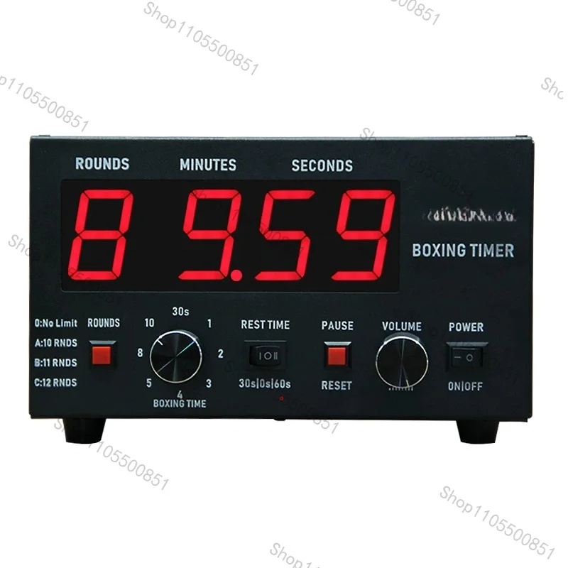 Boxing Fighting Training Timer Sports Fitness Stopwatch for Gym Workout Running Cycling