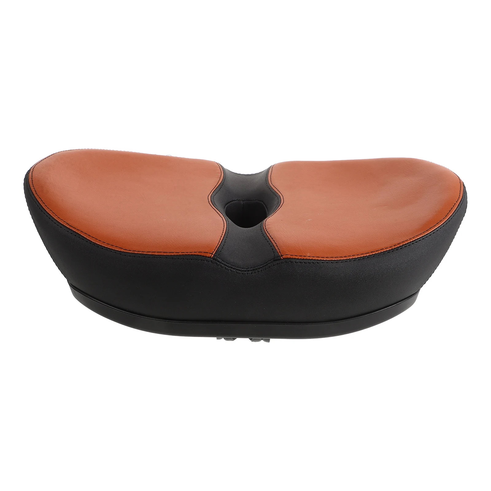 Noseless Bike Seat Cushions Wide Comfortable Bicycle Saddle Padding Shockproof Anti Slip Stable for Road Mountain Electric