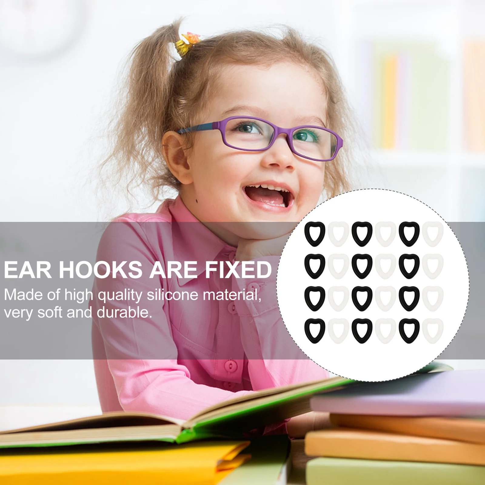 

Anti-Skid Glasses Leg Covers Silicone Temple Cover For Running Swimming Outdoor Sports Eyewear Frame Fixed Cover