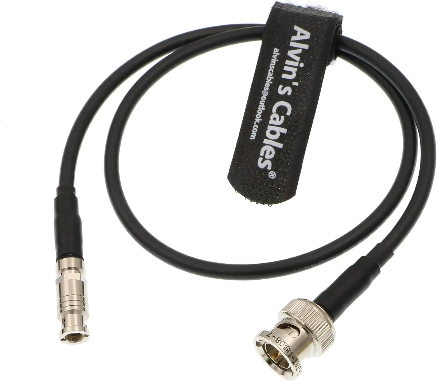 Alvin's Cables Micro BNC Male High Density BNC to BNC Male 6G HD SDI Coaxial Cable for Blackmagic Video Assist 75 Ohm