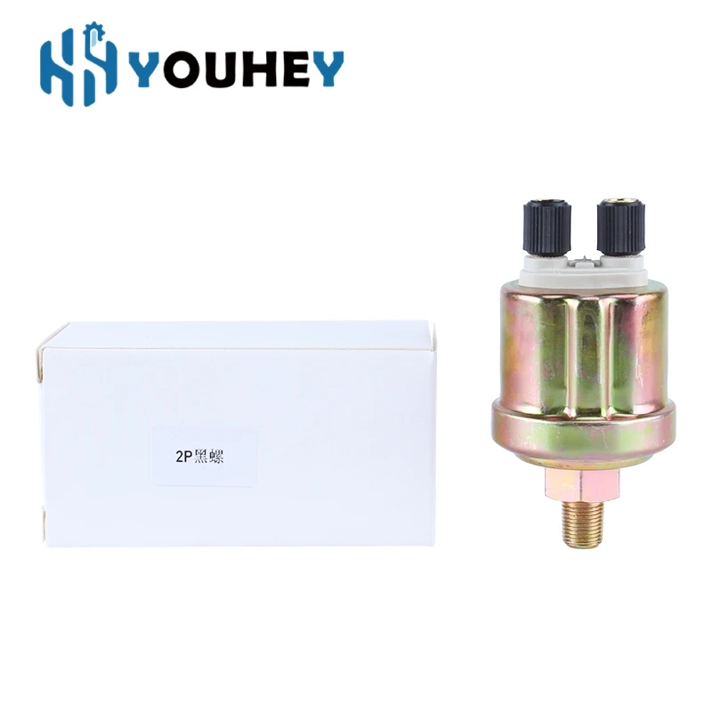 【HQ Version】 1/8NPT 0 to 10 Bar Oil Pressure Sensor Switch Match With Oil Pressure Gauge