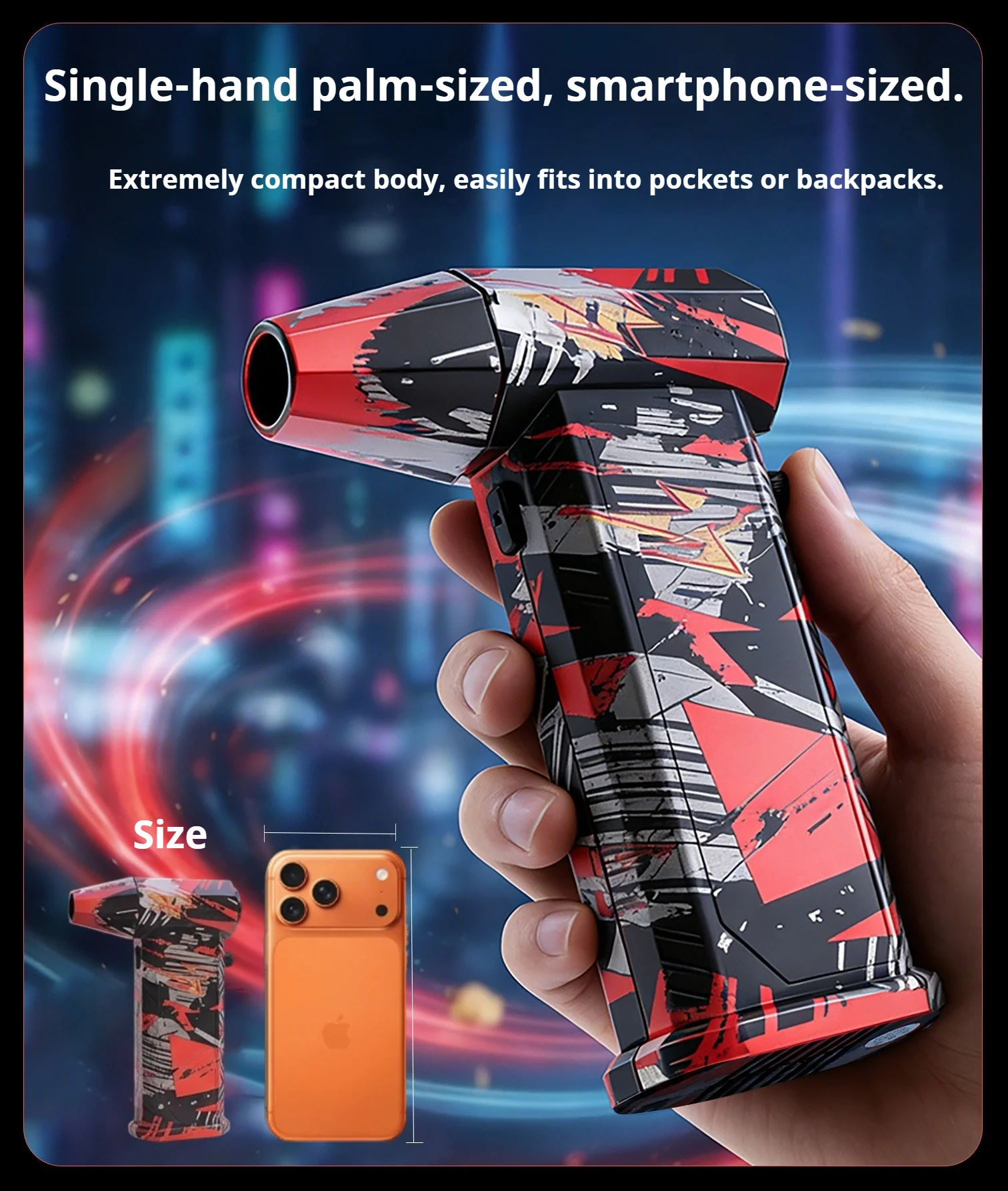 

Турбовентилятор X9, пылесос, 300000 об/мин, бесщеточный воздуходувка, 58 м/с, ветровой турбореактивный вентилятор, портативный пылесборник, электрический