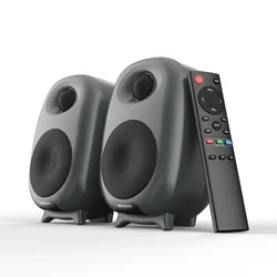 Bestisan 80W Gaming Bluetooth Bookshelf Speakers Computer Active Speaker Soundbar Hifi Home Theater Sound System Bass For PC TV