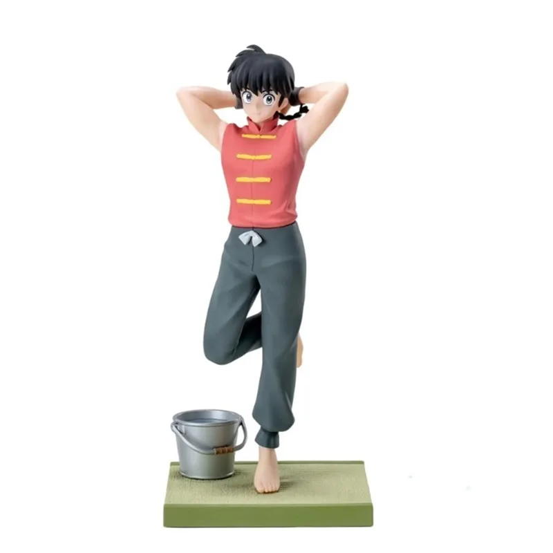 在庫オリジナルセガらんま 1/2 天道あかねらんま PVC アニメキャラクターモデルコレクションデスクトップ装飾おもちゃフェスティバルギフト