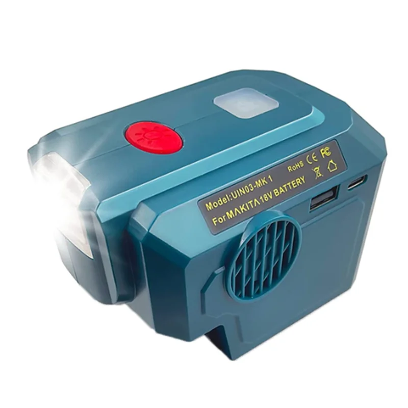 RA-200W Power Inverter for 18V Battery to 110V AC Output Portable Modified Sine Wave Inverter