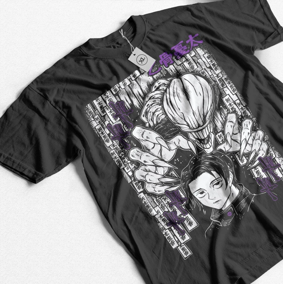2026 Sommer Jujutsu Kaisen Anime Yuta Okkotsu Bedrucktes Lockeres Kurzarm-T-Shirt aus Reiner Baumwolle für Kinder Trendiges Unisex Casual Y2k