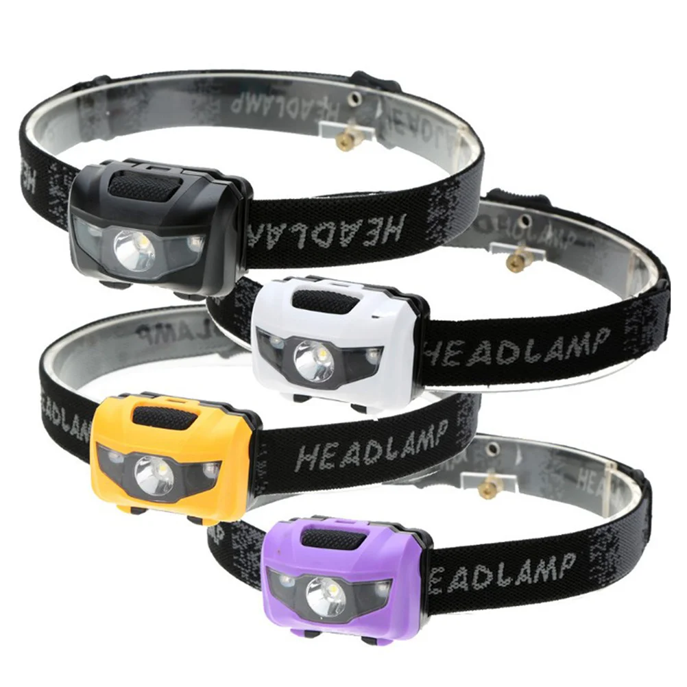 

Headlamp Waterproof 120 Lumens 4 Lighting Modes Lightweight Adjustable Strap Running Camping Hiking Fishing Hunting