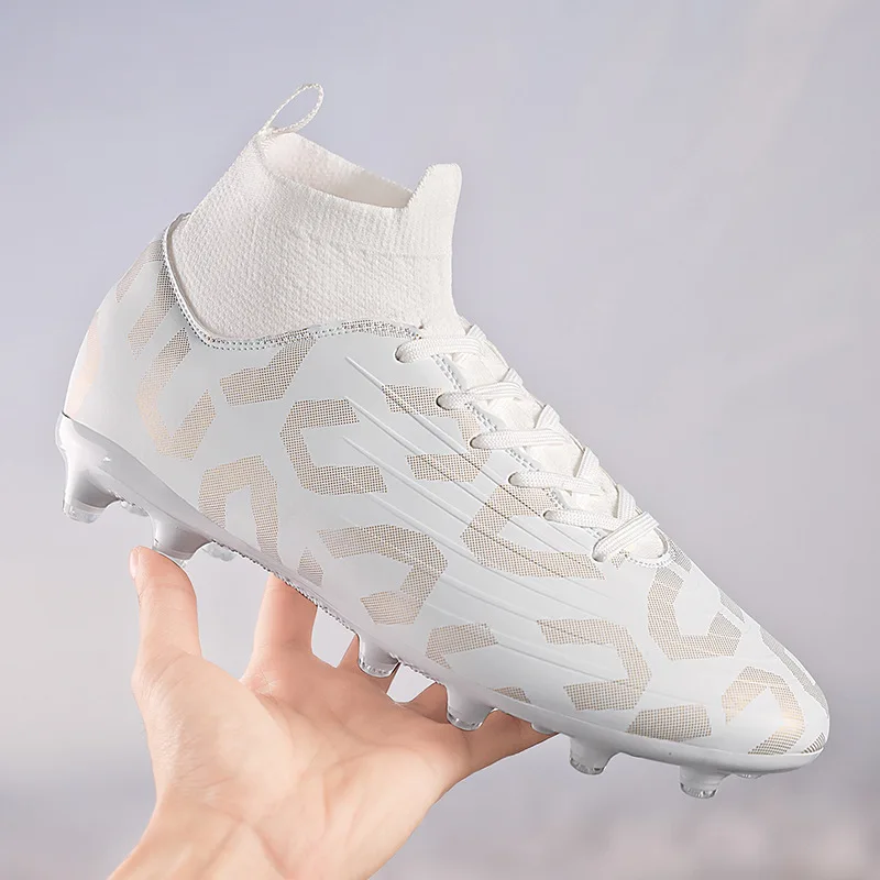 Unisex TF Soccer Shoes, Retro-inspired Design, Premium PU Leather, Durable Rubber Turf Outsole, Blends Style and Performance