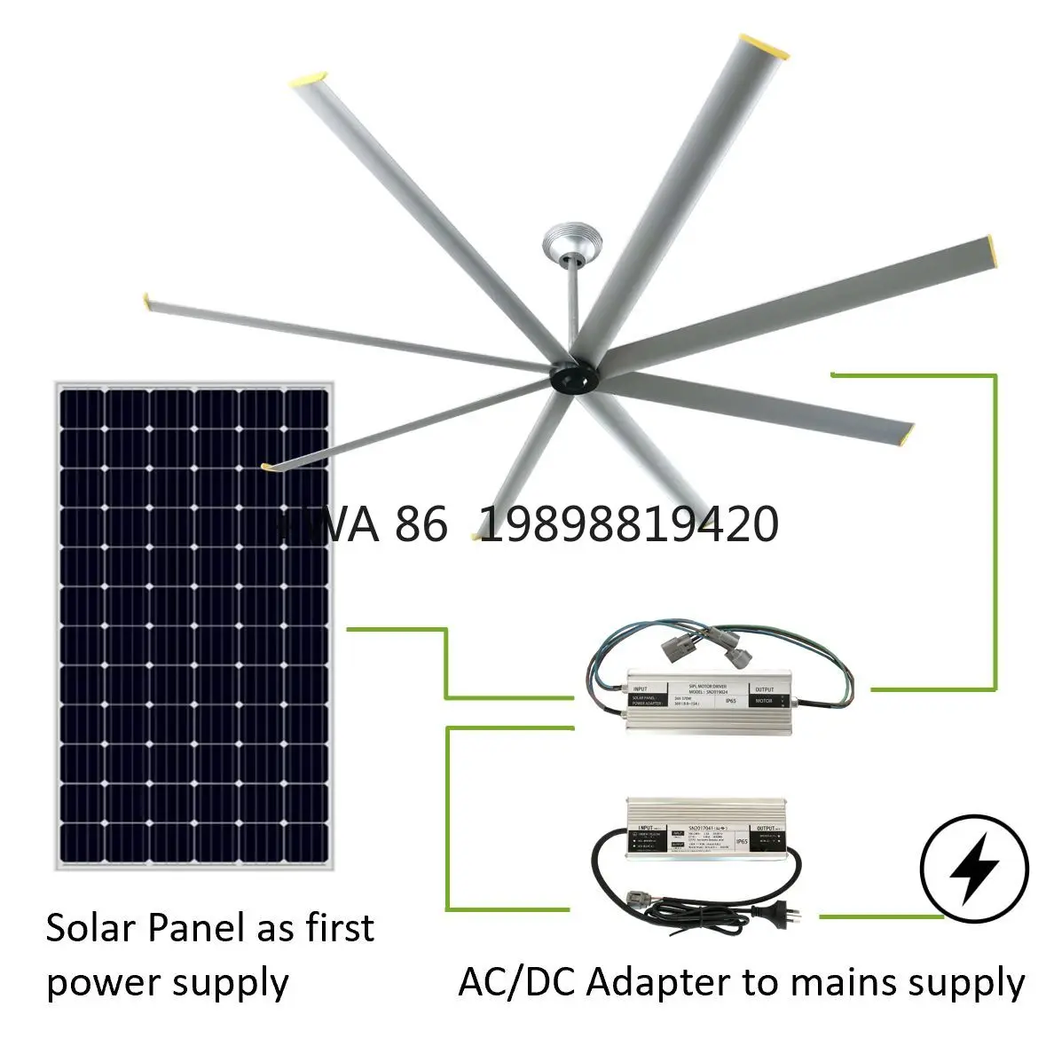 Hvls Large Dc Ceili…