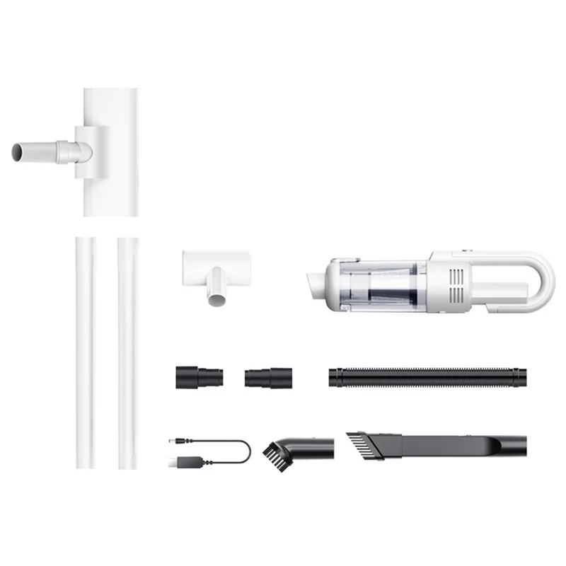 

ABUH-Multifunctional Handheld Home-Appliance Cleaning Machine Wireless Car Vacuum Cleaner Metal Strainer Portable