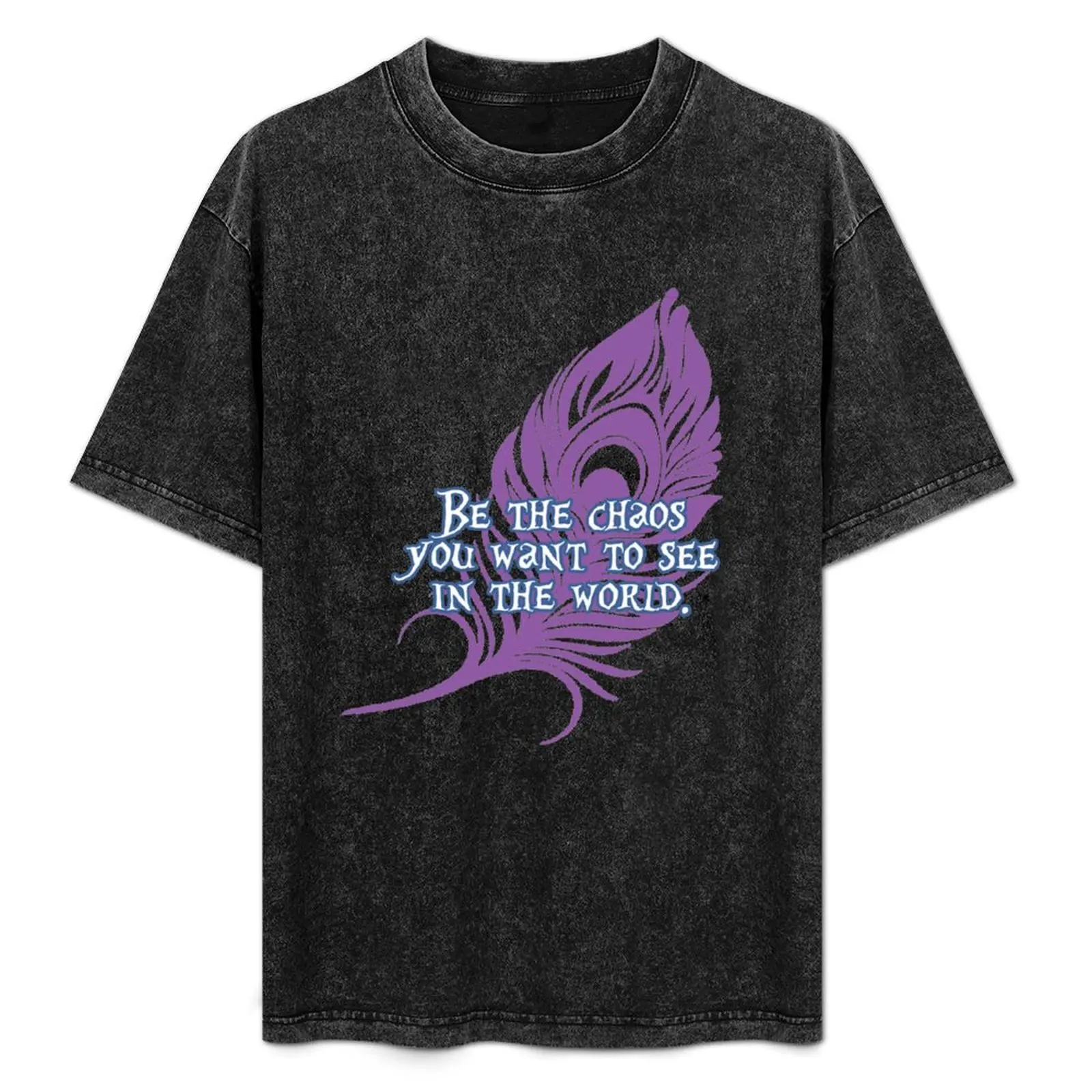 

Mollymauk - Be the chaos you want to see in the world T-Shirt Essential Solid Color T-Shirt