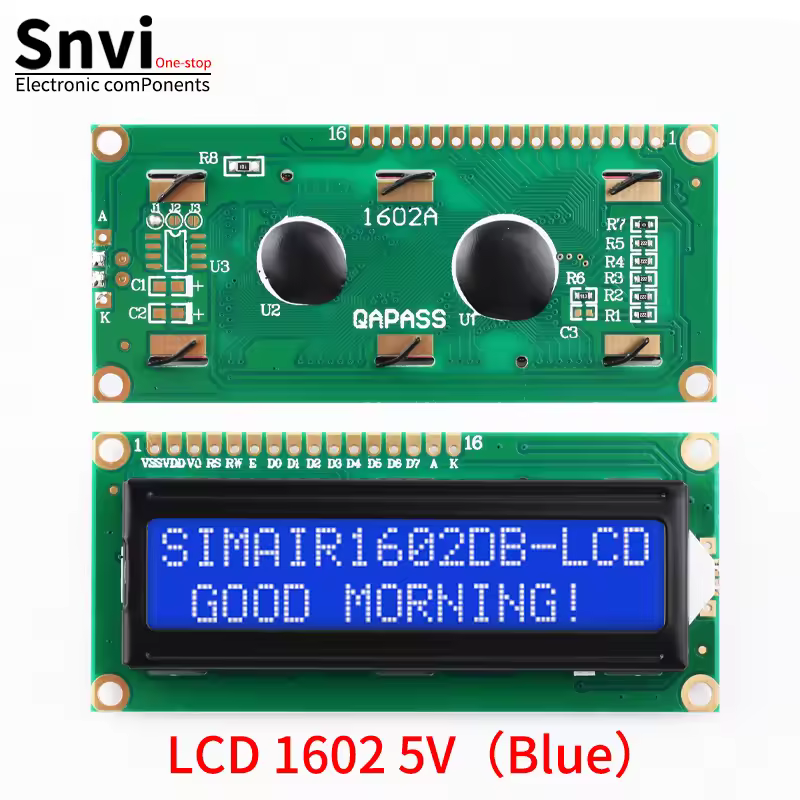 Aliexpress - LCD1602 1602A LCD Module Blue / Yellow Green Screen 16x2 Character LCD Display