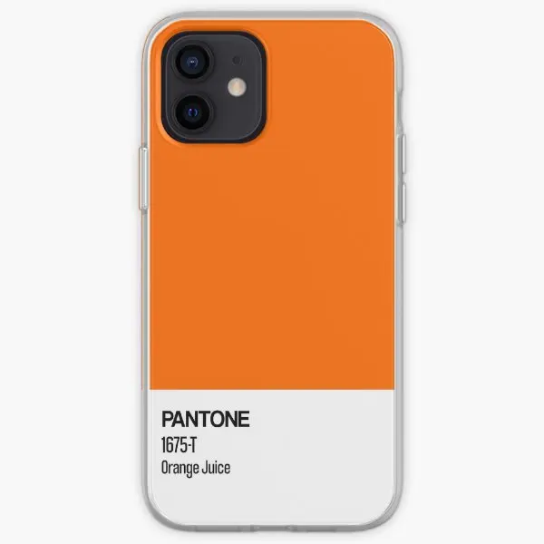 Pantone Orange Juice Iphone Tough Case  Phone Case Customizable for iPhone X XS XR Max 11 12 13 14 Pro Max Mini 6 6S 7 8 Plus