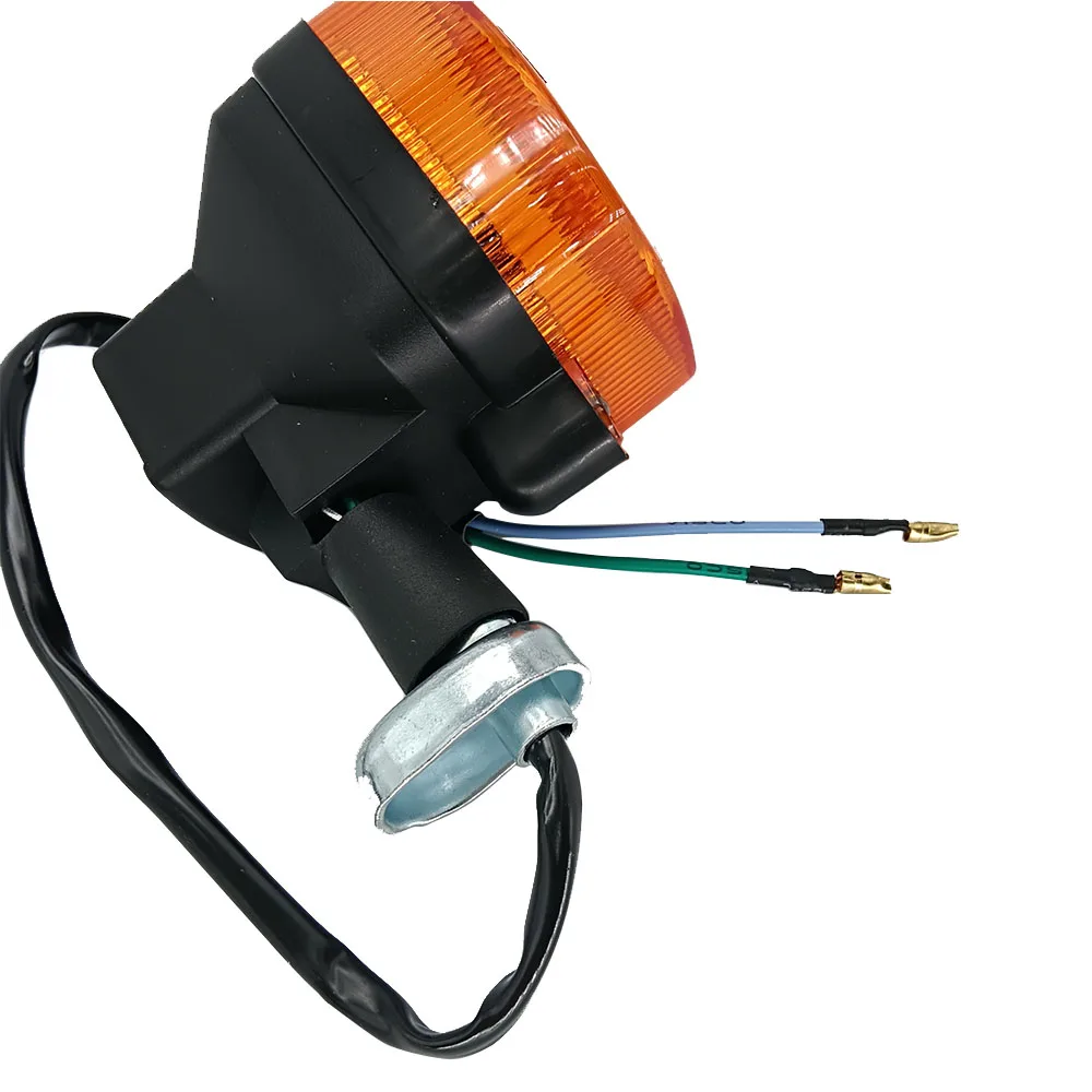 إشارة دوران شاملة للدراجات النارية ، ضوء 12 فولت ، ومضات ، وإضاءة ، مصباح دراجة نارية ساطع لهوندا CG CG125 CG 125cc #2