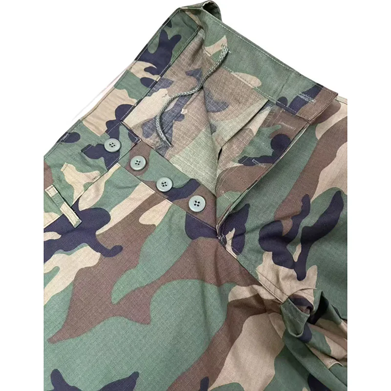 Deutschland Camouflage Dschungel Trainingsuniform ACU Feldanzug Flecktarn Dschungel Spot Set für Männer, Feldtraining Anzug Kampf ACU Set – Detail 32
