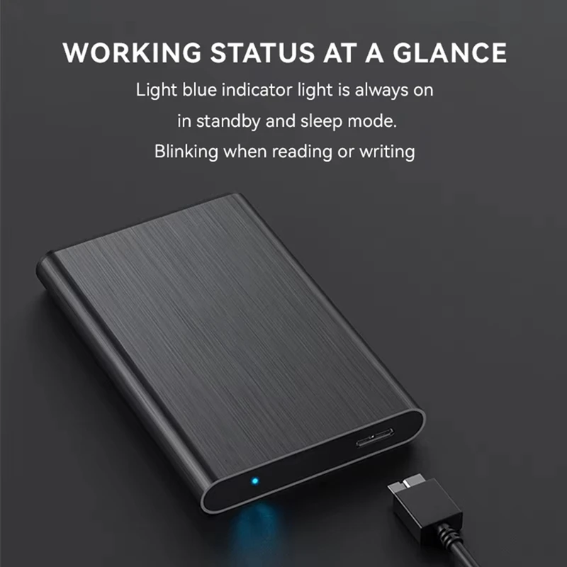 

Металлический корпус для мобильного жесткого диска USB3.0, 2,5-дюймовый, с последовательным портом, для твердотельных и механических SSD-накопителей -08US 250GB-A31R