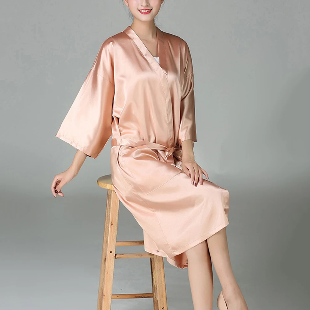 

Fashionable Waterproof Hairdresser Gown Salon Smock Barber Apron SPA Clothes Breathable Comfortable Sleepwear Design for Home