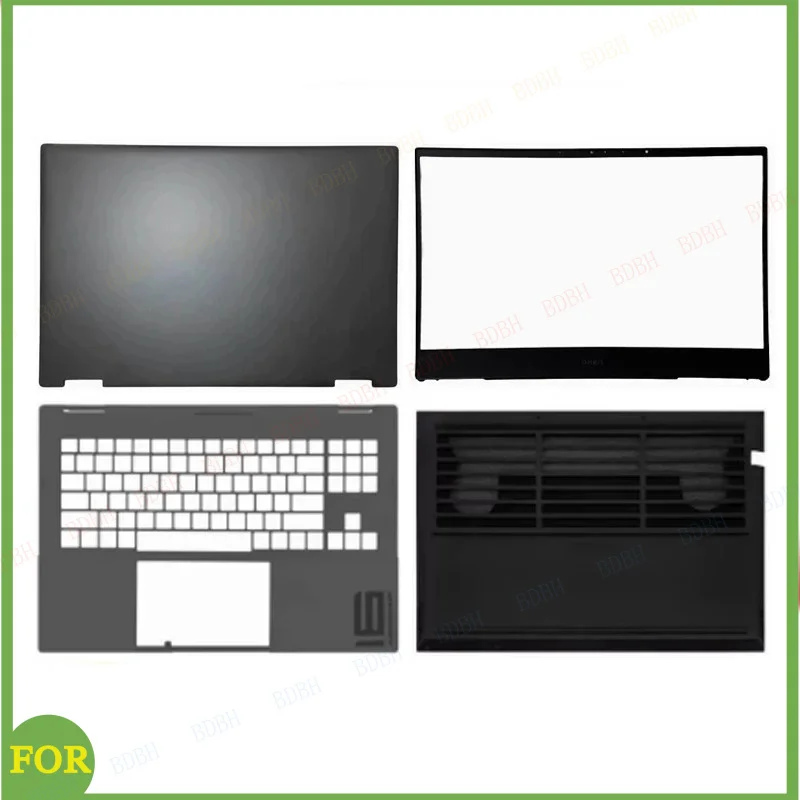 Brand new for Night Elf 8 Pro 16-K TPN-Q280 Q281 laptop LCD back cover, front panel, palm rest, keyboard case, bottom cover