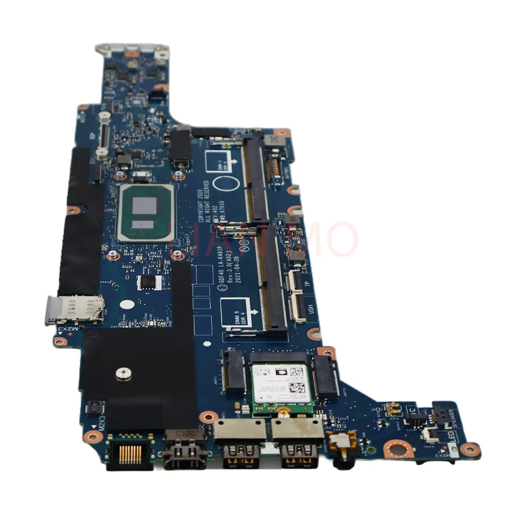 LA-K491P UNTUK Dell Latitude 5420 Motherboard Laptop dengan CPU: i5-1145G7 i7-1185G7 FRU:01M3M4 M51J7 05054ccv