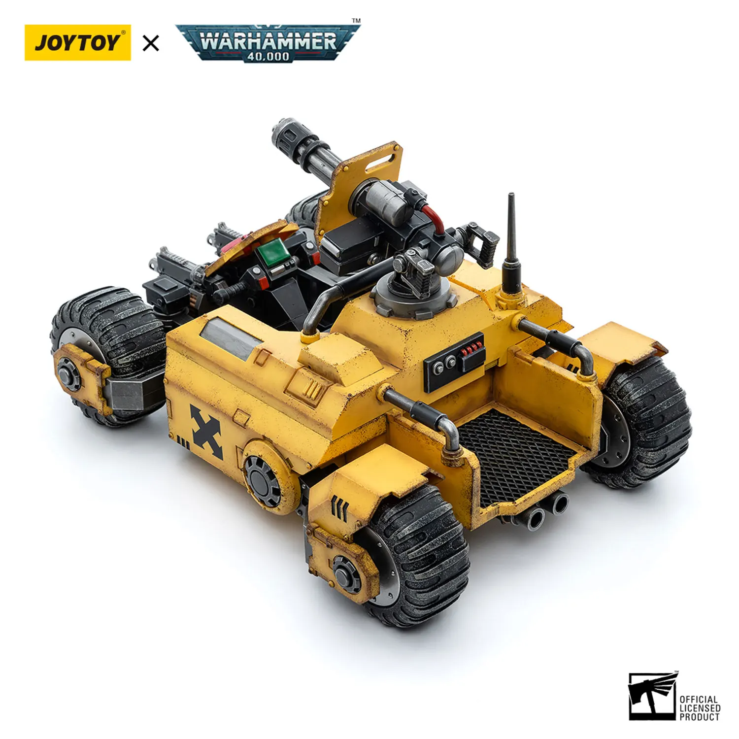 JOYTOY Warhammer 40k 1/18 Action Figures Anime  26cm Imperial Fists Primaris Invader ATV Collection Mecha Model Toys