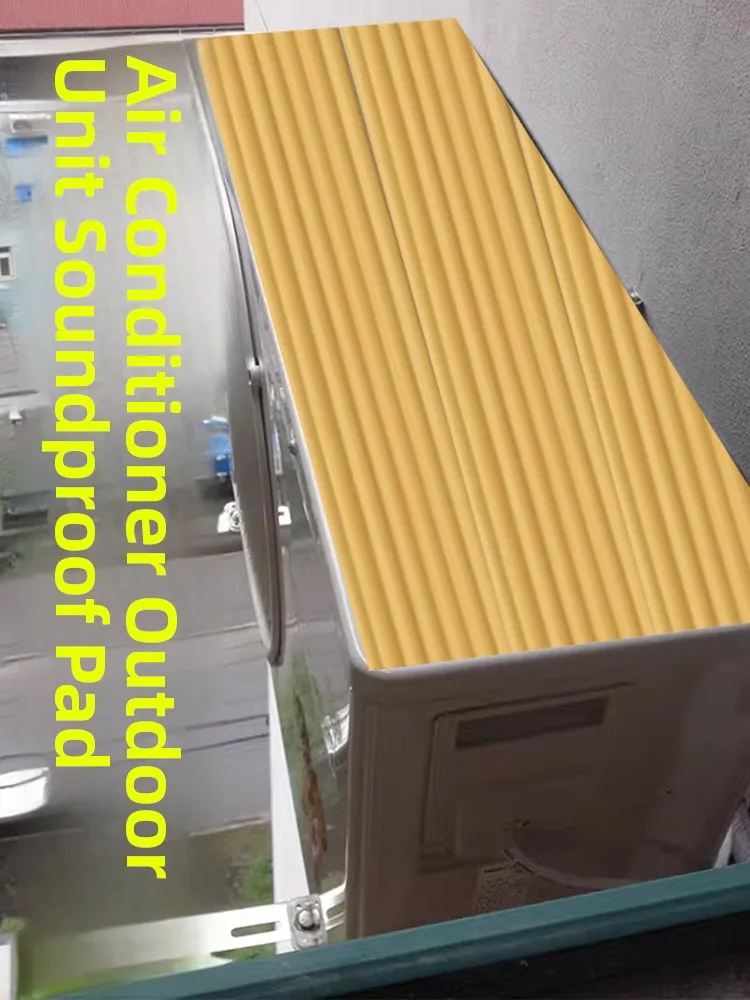 

Outdoor Air Conditioning Unit Top Protection Cover Sound Insulation Pad Rainproof Sunscreen Drop Bloing Spla Noise Reduction