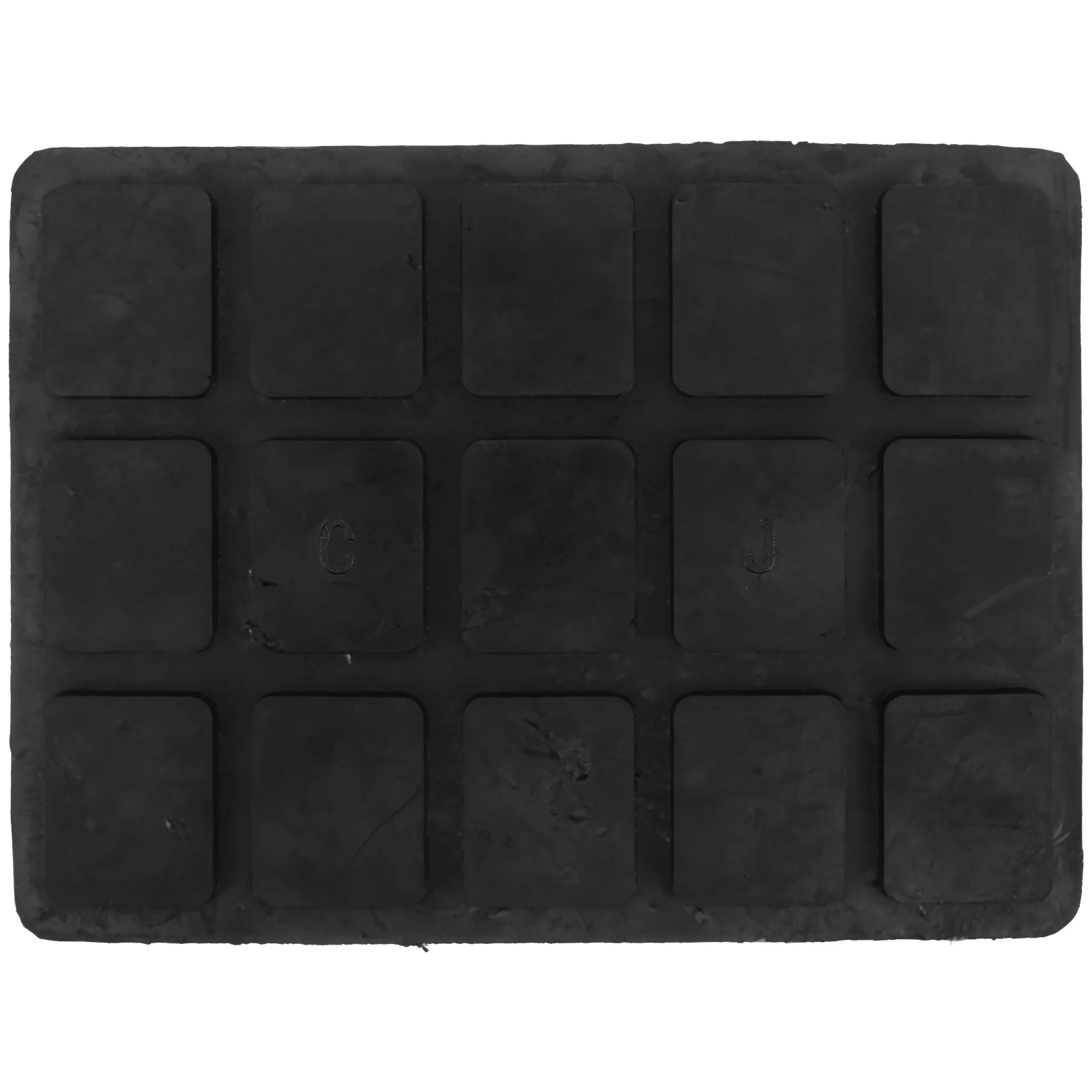 

Rubber Block Floor Jack Pads Car Lift Big Shear Auto Blocks Accessories Automotive Durable Thickened Suitable Maintenance Repair