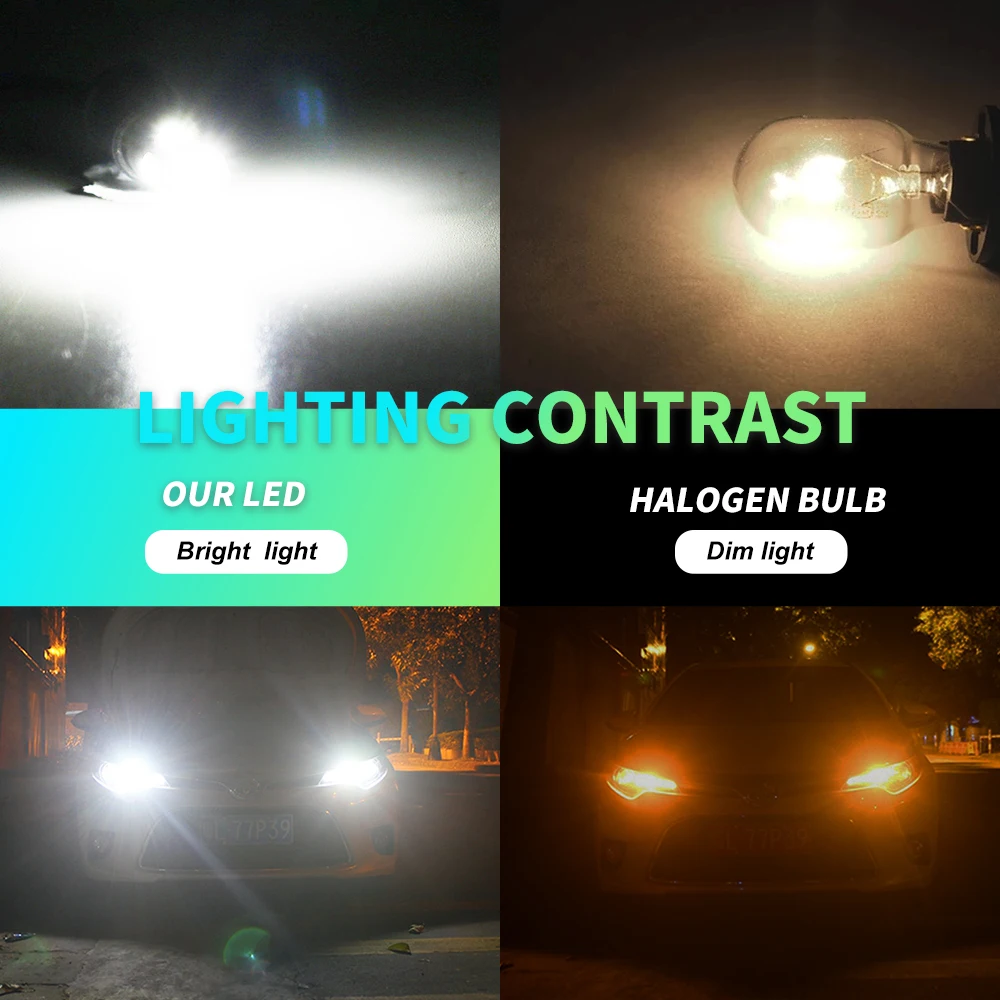 2つのベッドサイドランプを備えた新しい光沢のある車の照明,2016 2016および168ユニット,t10 w5w,超高輝度,501および15 LED