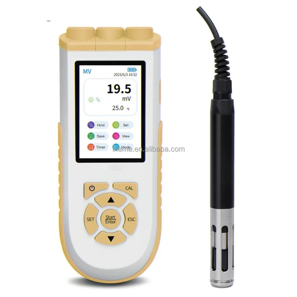 IKEME High Accuracy 8in1 Water Quality Test Kit Digital Tds Ec ORP Res Salinity Temp Do Meter Portable Dissolved oxy gen Ph Mete