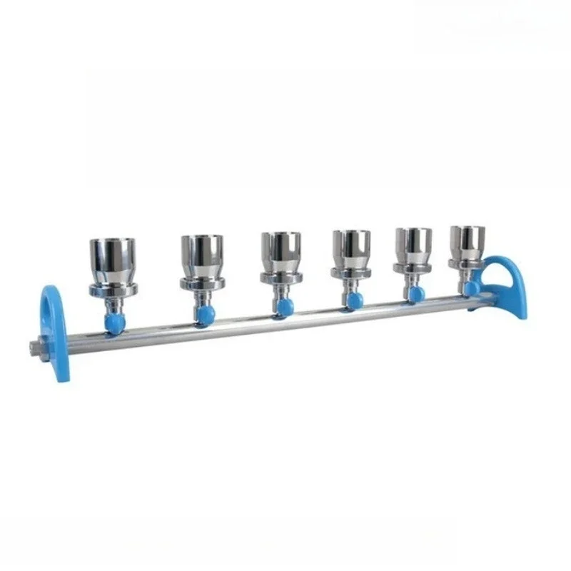 Stainless Steel 6 Hexagonal Hole Large Capacity Flow Vacuum Membrane Change Filter System