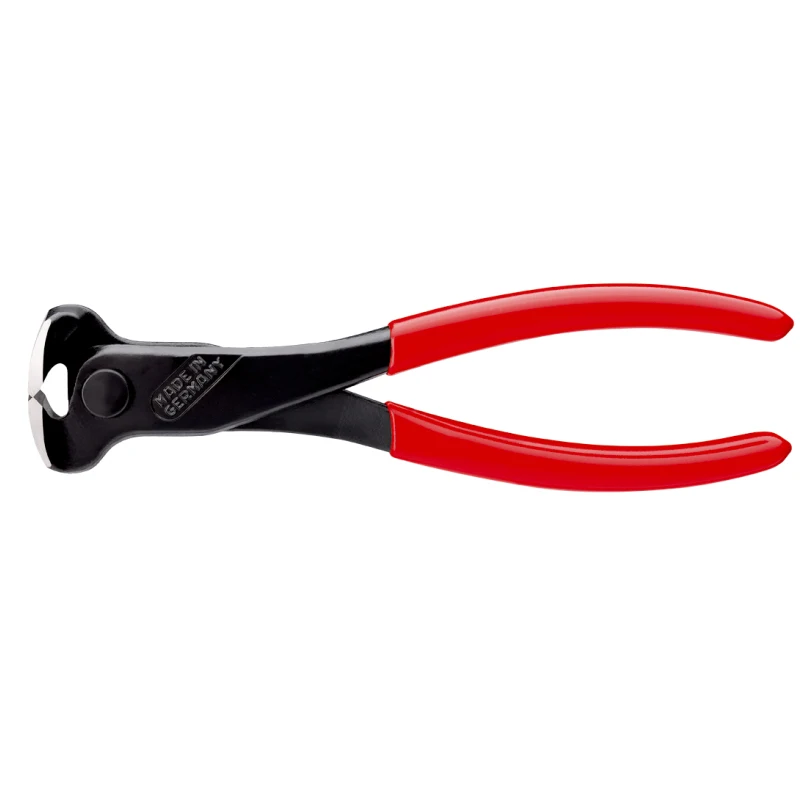 Imagem -03 - Alicate de Corte Final Knipex Economia de Trabalho Altamente Eficiente Tem Bordas Adequado para Fios Macios e Duros 68 01 180