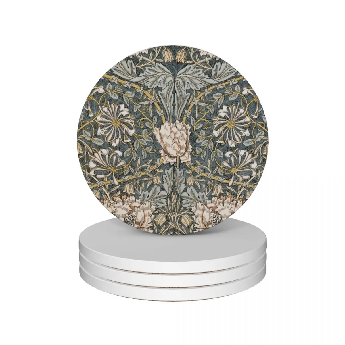 

William Morris - Pimpernel Ceramic Coasters (Set of 4) christmas tea mug set bulk Coasters