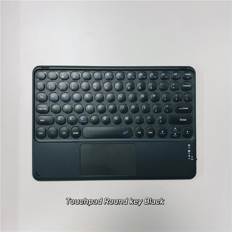 Wireless Bluetooth Keyboard with Touch Touchpad, Ultra-Slim Portable Rechargeable Keyboard for iPad, iPhone, iOS Android Windows - Image 5