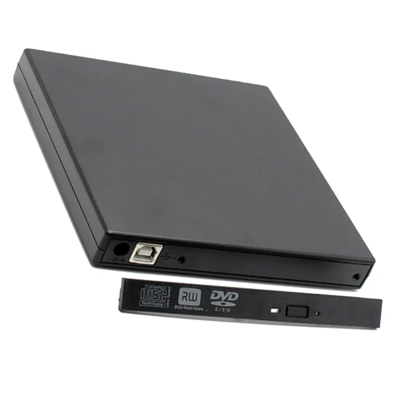 

Внешний привод CD DVD USB 2.0 Тонкий защитный внешний привод CD-RW Привод DVD-ROM Плеер