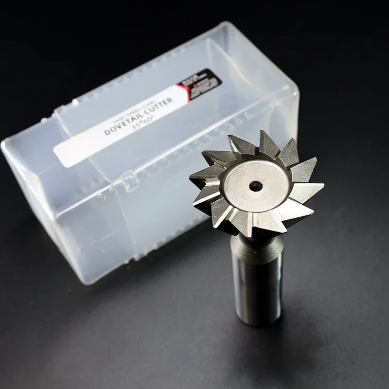 Hot Selling High Speed Steel Groove Milling Cutter 30*60mm/40*60mm/50*60mm/60*60mm Straight Shank Dovetail Groove Milling Cutter