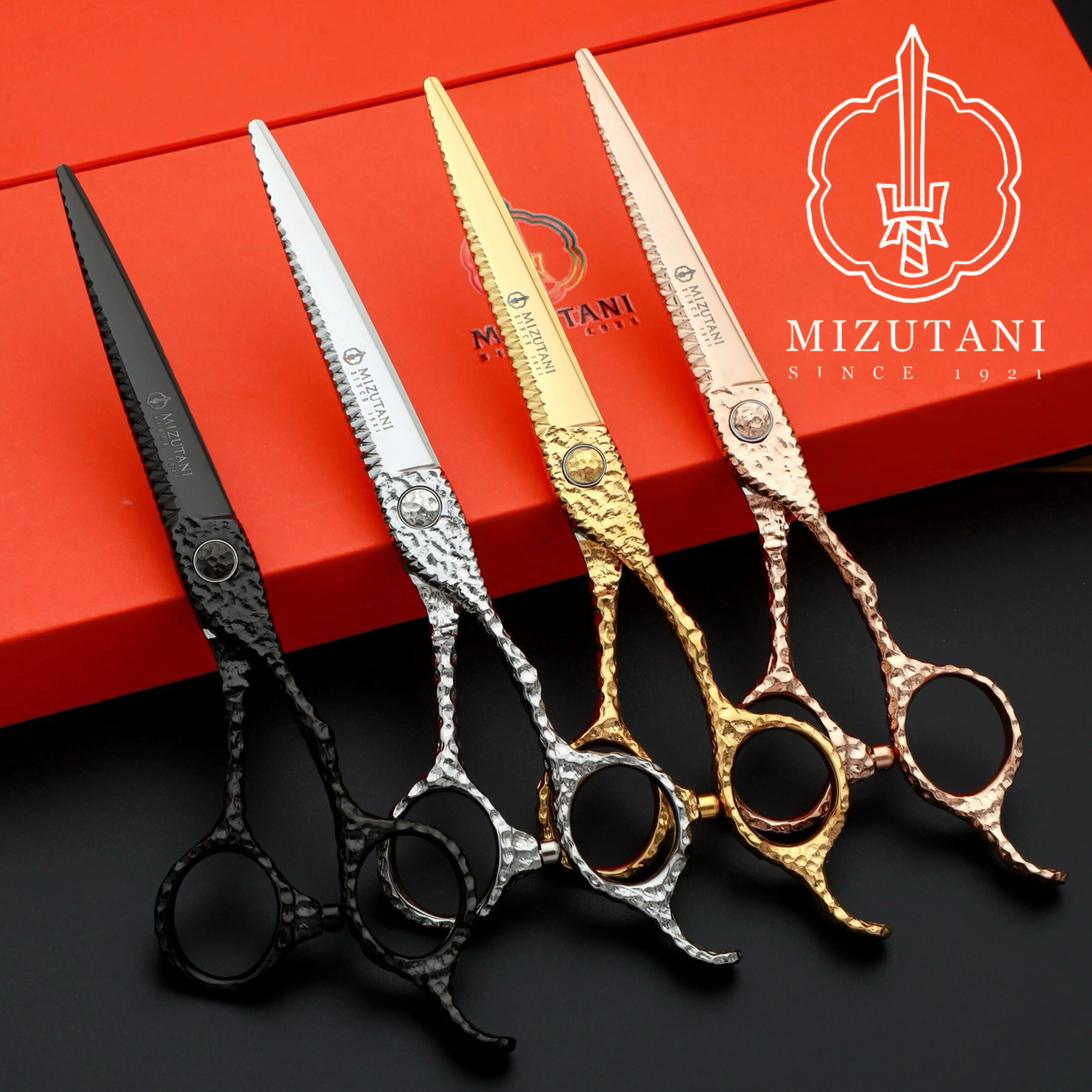 MIZUTANI barber Scissors professional hairdressing scissors 6 6.8-inch VG10 material Hair cutting machine Hair cutting scissors