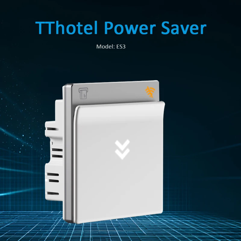 TThotel ES3 Energy Saving Switch Wall Mounted Hotel Smart Switch Power Saver