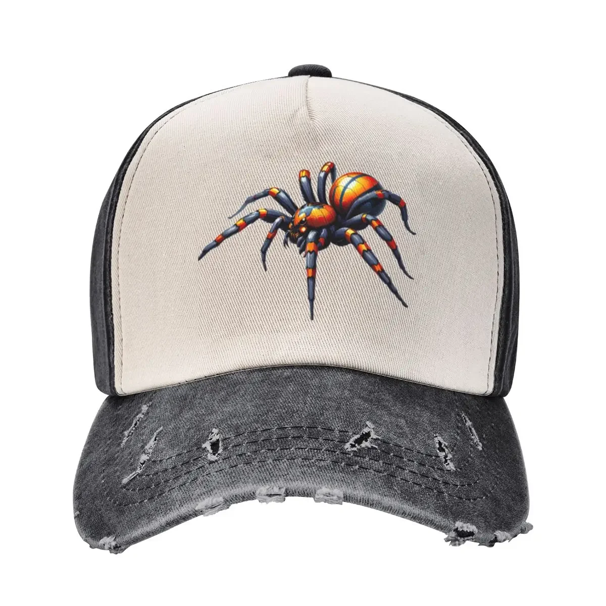 Orange Spider Baseball Cap New In Hat Luxury Man Hat dad hat Caps For Men Women's