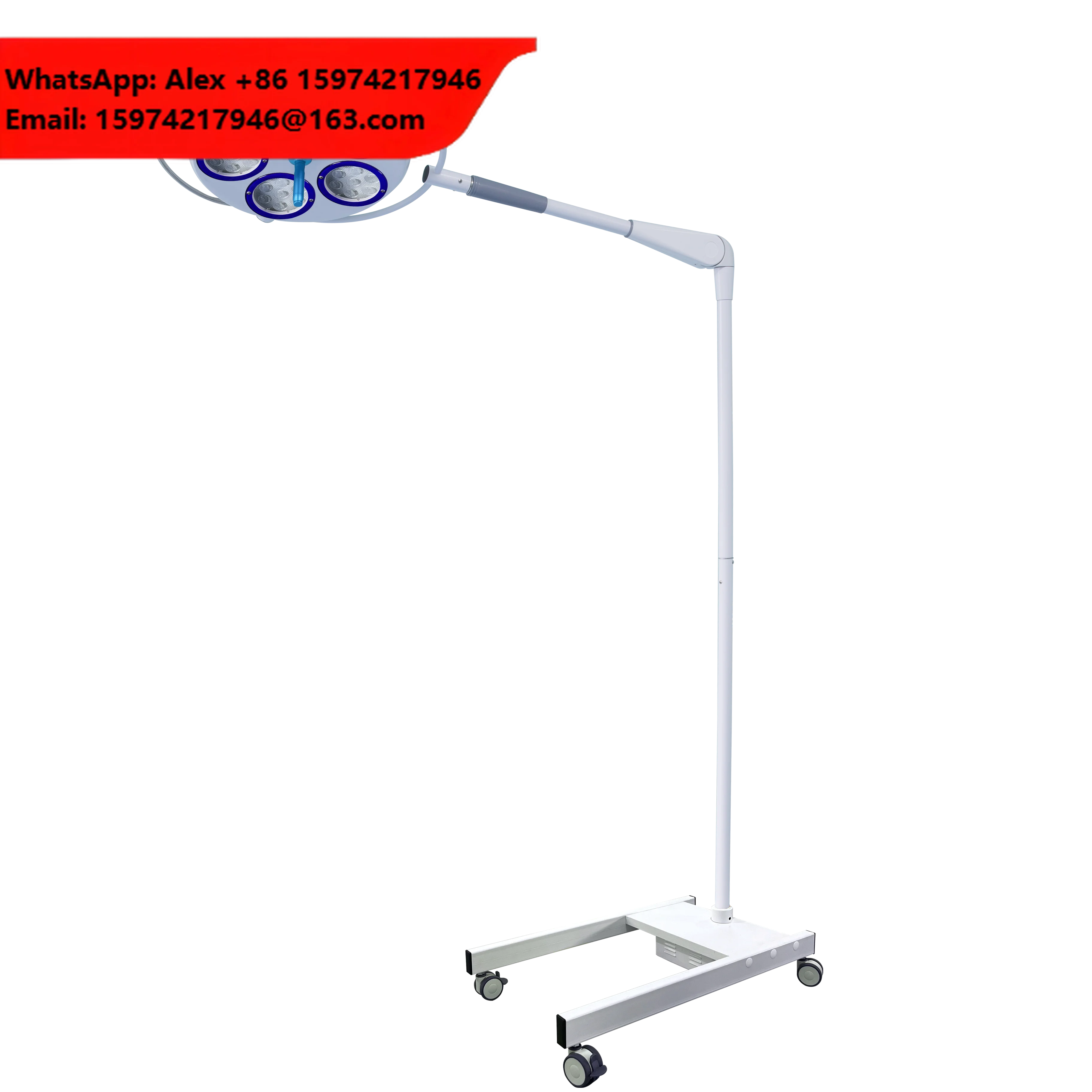 5 Hole Electric Led Surgical Lamp Hospital Equipment Shadowless Mobile Operation Lamp For Medical Use
